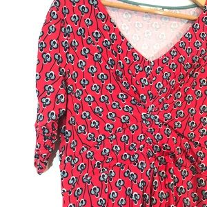 Boden | Dresses | Boden Dress Modest Short Sleeve V Neck | Poshmark